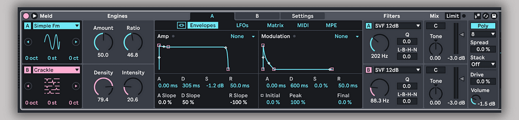 Meld Ableton Live 12 Synth