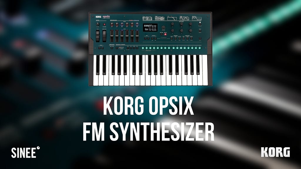 Korg OPSIX FM Synthesizer - Volle Flexibilität mit 6 Operatoren 1
