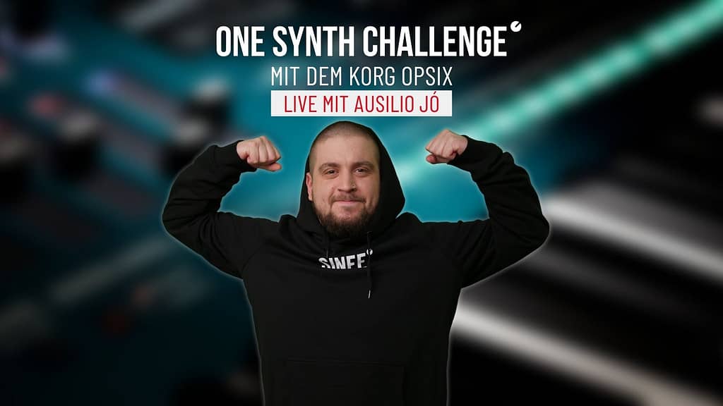 One Synth Challenge #4 - Live Producing mit Sven Wittekind & dem OPSIX von Korg 3