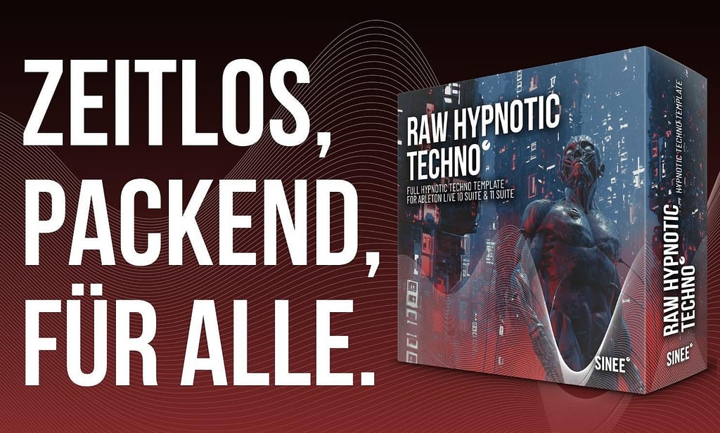 Jetzt Neu: Raw Hypnotic Techno Template für Ableton Live 1