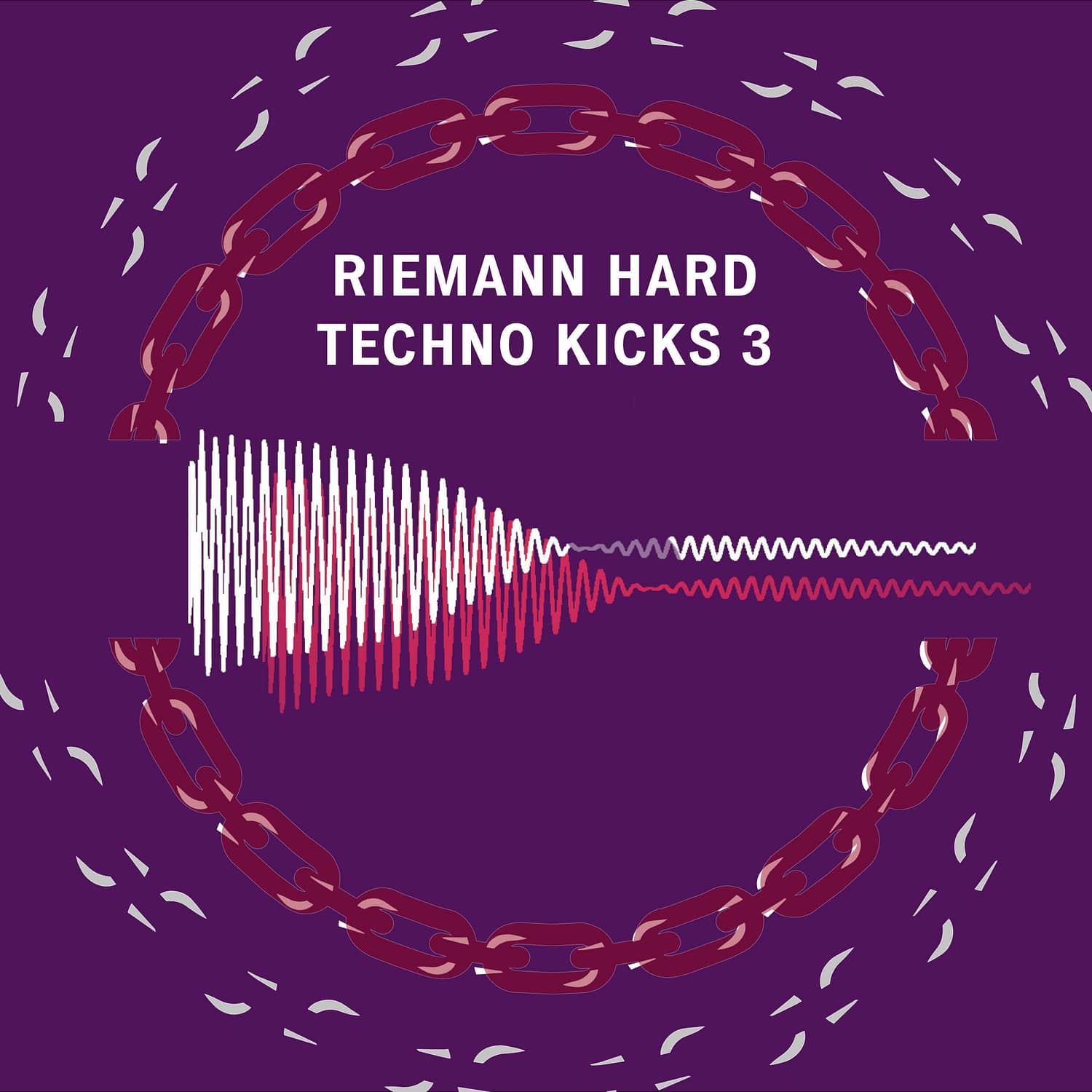 Riemann Hard Techno Kicks 3 - Cover Artwork