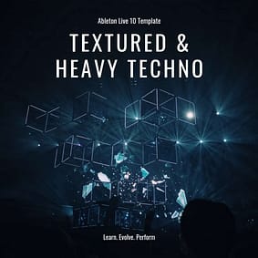 Textured & Heavy Techno - Cover