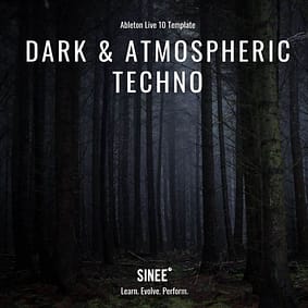 Product Cover - Dark & Atmospheric Techno Template