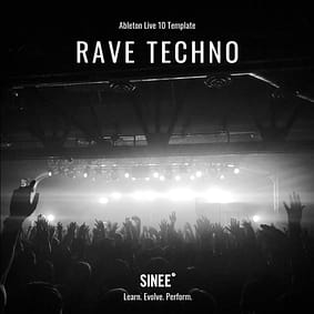 Product Cover - Rave Techno Template