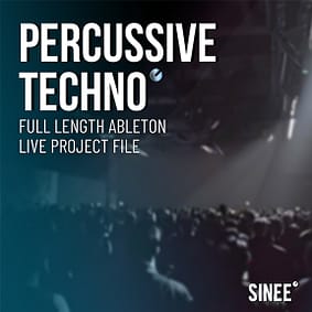 Percussive Techno Ableton Live Project File