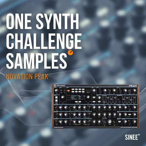 One Synth Challenge - Novation Peak Samples 1