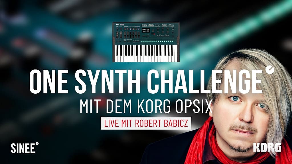 One Synth Challenge #4 - Live Producing mit Sven Wittekind & dem OPSIX von Korg 2