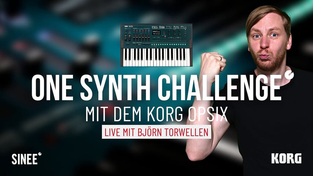 One Synth Challenge #4 - Live Producing mit Sven Wittekind & dem OPSIX von Korg 4