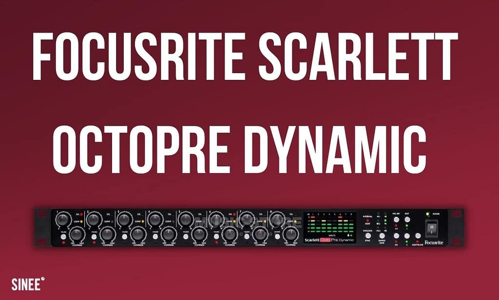 Unser neues Tonstudio: Wie wir unsere Focusrite Scarlett Octopre Dynamic nutzen 1