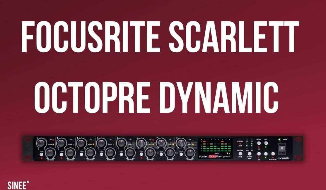 Unser neues Tonstudio: Wie wir unsere Focusrite Scarlett Octopre Dynamic nutzen 1