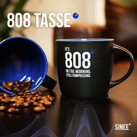 808 Tasse – Still Compressing – Blau