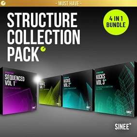 must have structure kick synth techno sample bundle pack