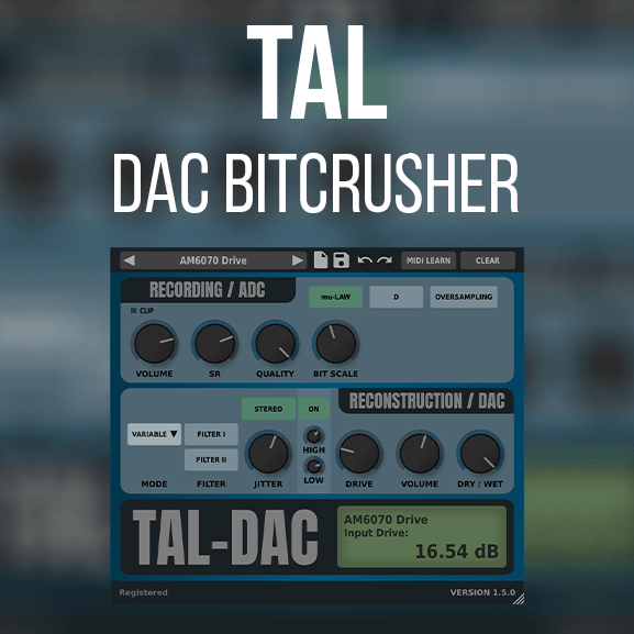 TAL - DAC Bitcrusher 1