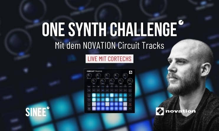 One Synth Challenge: Novation Circuit Tracks w/ Cortechs